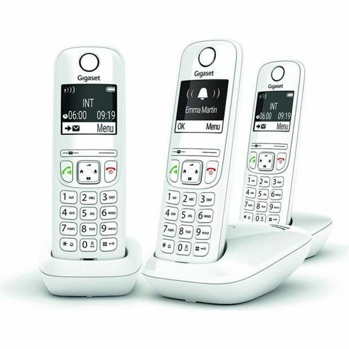 Стационарен телефон Gigaset AS690 Trio Бял