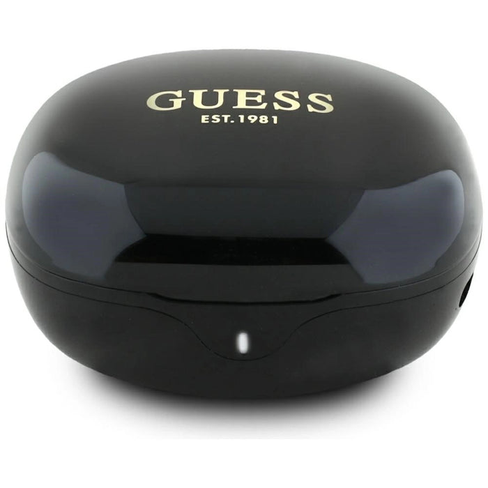 Guess Flat Classic Logo Electroplated TWS слушалки - черни