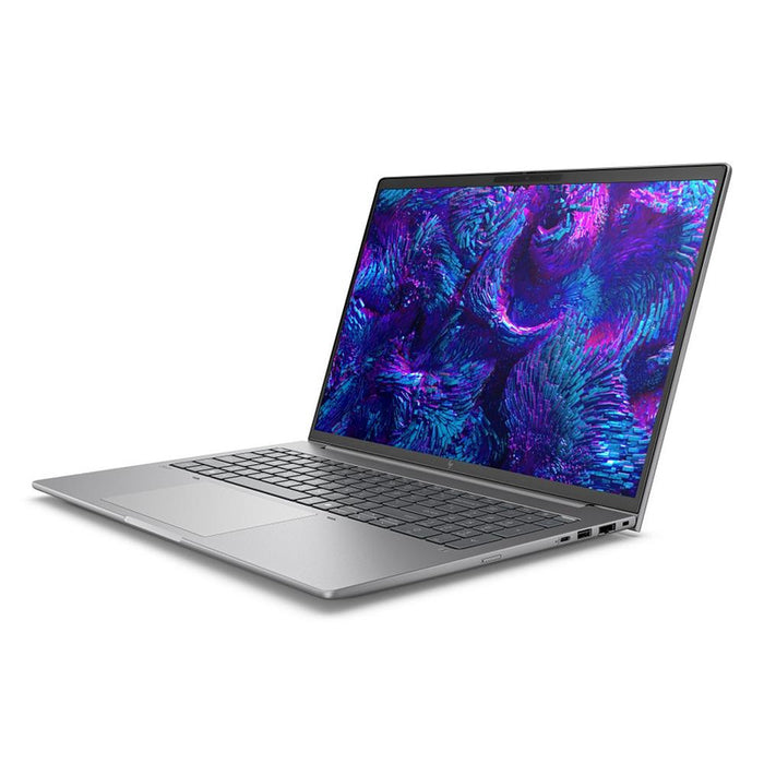 HP ZBook 8 G1i AI 16" Pike Silver, Ultra 7 265H(up to 5.3Ghz/24MB/16C), 16" WQUXGA AG 500nits 120Hz, 64GB 5600Mhz 2DIMM, 2TB PCIe SSD, WiFi 7+BT 5.4, FPR, Smart Card Reader, NVIDIA RTX 500