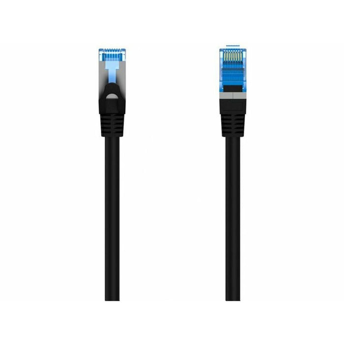 FTP категория 6 твърд мрежови кабел Hama Technics S/FTP 1,5 m Черен