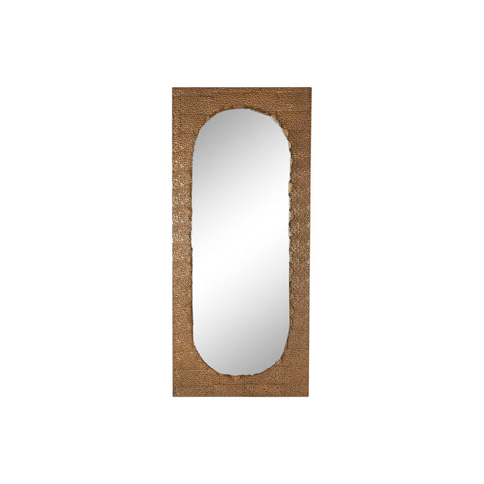 Стенно огледало Home ESPRIT Златен Метал 80 x 6 x 180 cm