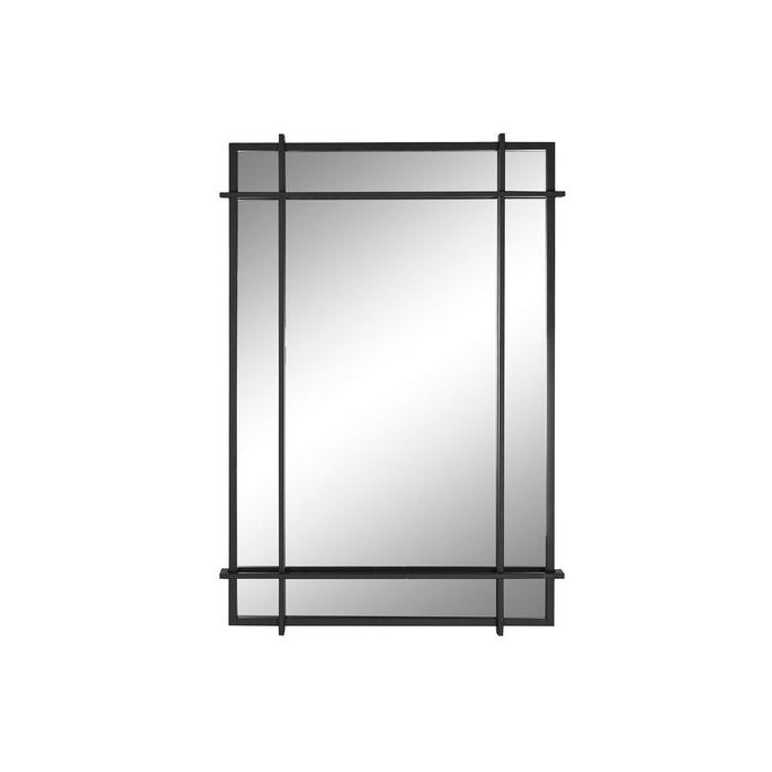 Стенно огледало Home ESPRIT Черен Модерен 65 x 6 x 95 cm