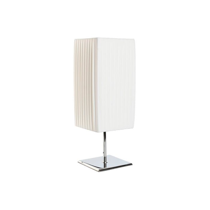 Настолна лампа Home ESPRIT Бял Сребрист полиетилен Желязо 50 W 220 V 15 x 15 x 43 cm