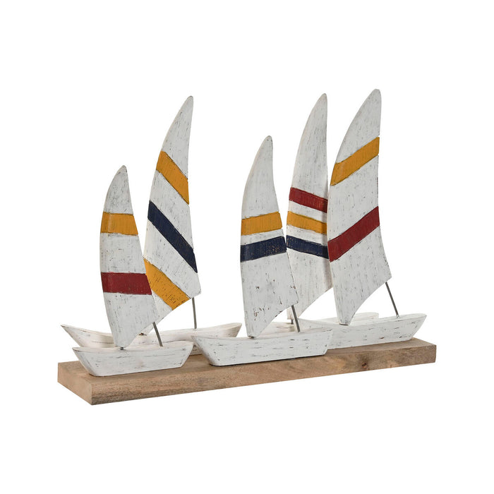Декоративна фигурка Home ESPRIT Бял Морско син 67,5 x 13,5 x 46 cm
