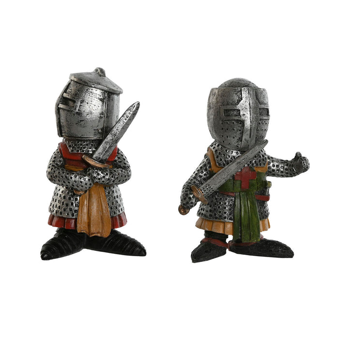 Декоративна фигурка Home ESPRIT Сив 6 x 4 x 9 cm (2 броя)