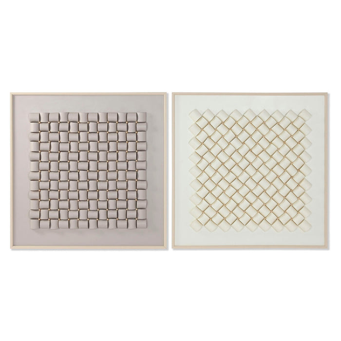 Пластно Home ESPRIT полистирен Пластно 100 x 3,5 x 100 cm
