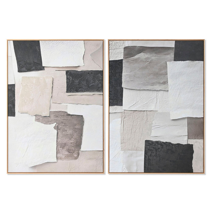 Картина Home ESPRIT Дървен Пластно 103 x 4,3 x 143 cm 102,6 x 4,3 x 142,6 cm