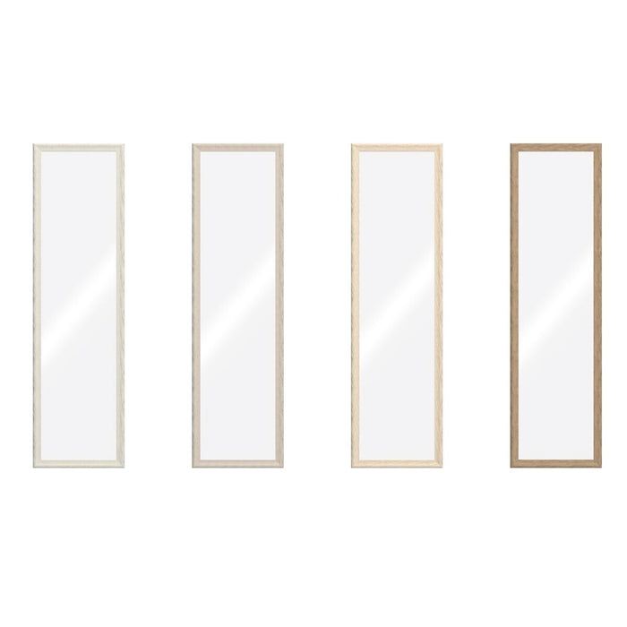 Стенно огледало Home ESPRIT Кафяв Бежов Сив Град 35 x 2 x 132 cm (4 броя)