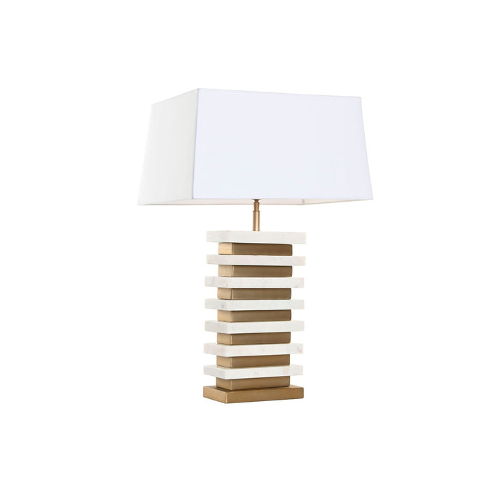 Настолна лампа Home ESPRIT Бял Златен 50 W 220 V