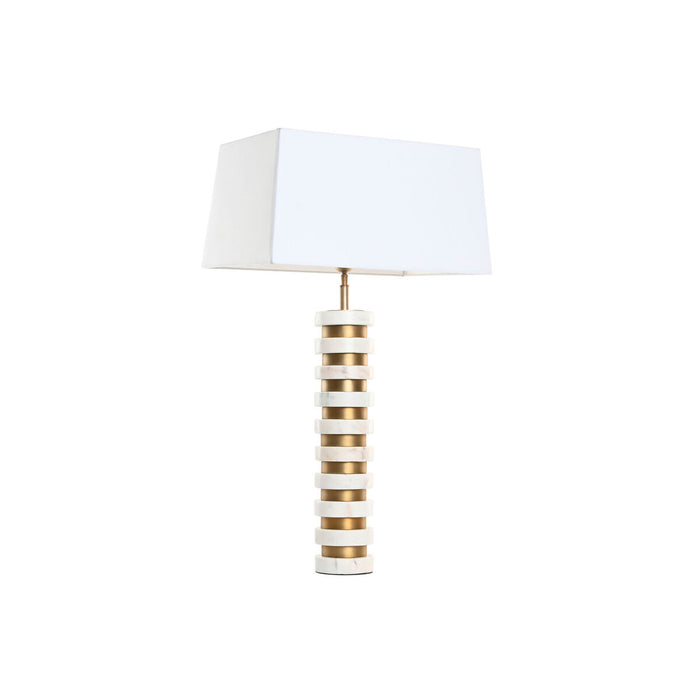 Настолна лампа Home ESPRIT Бял Бежов Златен 50 W 220 V