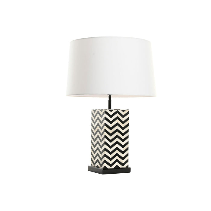 Настолна лампа Home ESPRIT Бял Черен 50 W 220 V