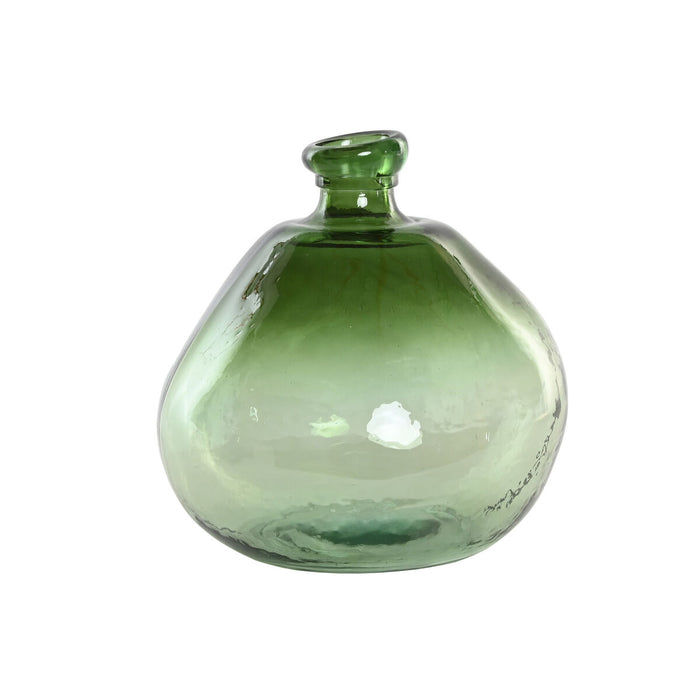 Ваза Home ESPRIT Зелен Рециклирано стъкло 31 x 31 x 32 cm