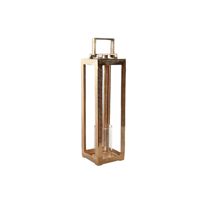 Latern Home ESPRIT Златен Алуминий Кристал Модерен 15 x 15 x 59 cm