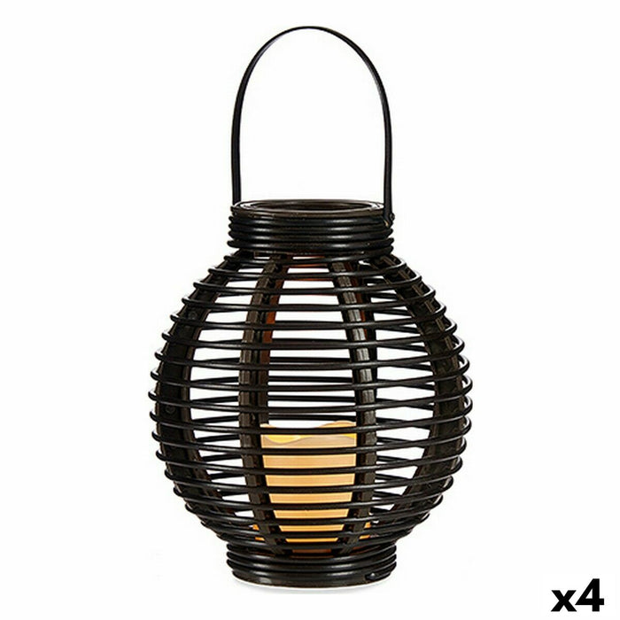 LED Фенер Ibergarden B5004 B5004 Кафяв Пластмаса 21 x 23,7 x 21 cm (4 броя)