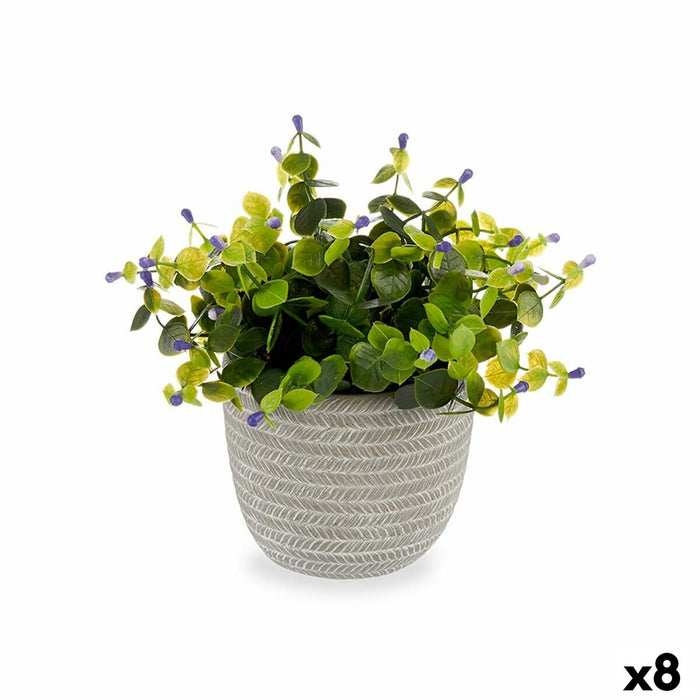 Декоративно Растение Ibergarden QY-H022 QY-H022 Пластмаса Lilled 21 x 20,6 x 21 cm (8 броя)