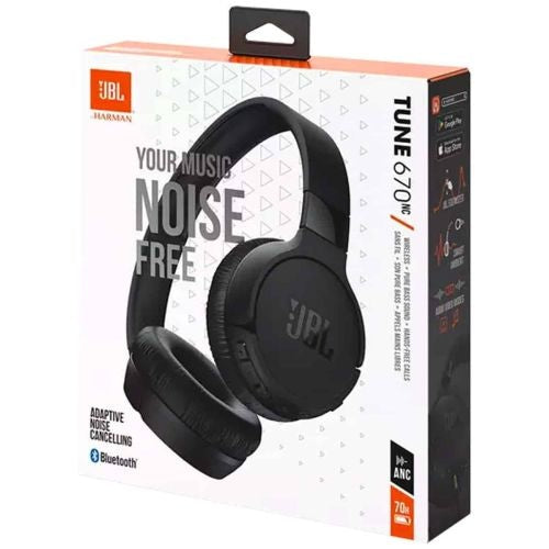 Безжични слушалки JBL Tune 670NC Bluetooth 5.3 690mAh черни
