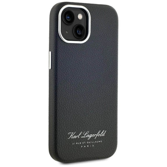 Karl Lagerfeld hotel RSG Калъф за iPhone 15 - черен