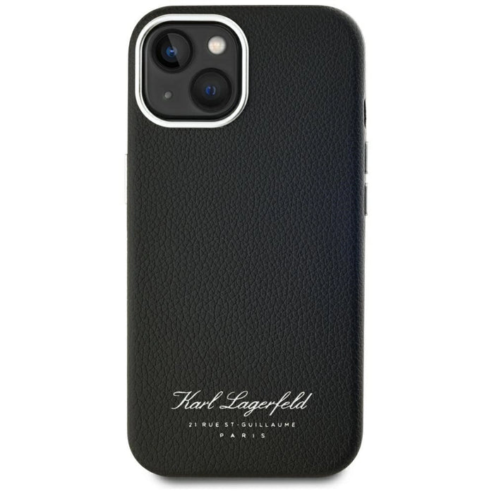 Karl Lagerfeld hotel RSG Калъф за iPhone 15 - черен