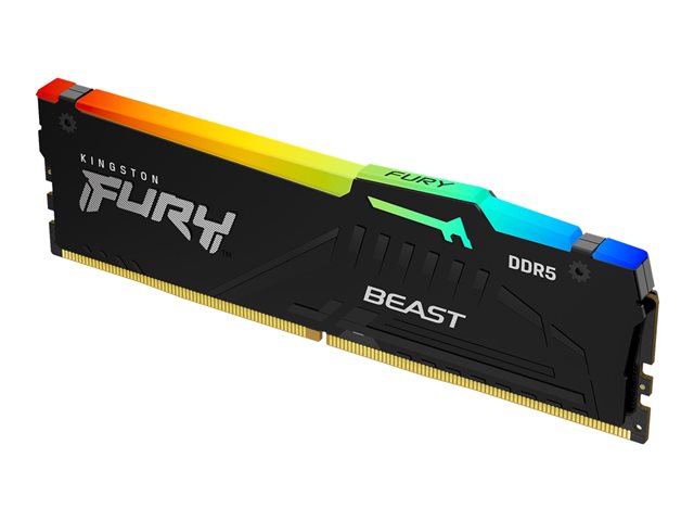 Памет Kingston FURY Beast RGB 16GB DDR5 - KF556C36BBEA-16