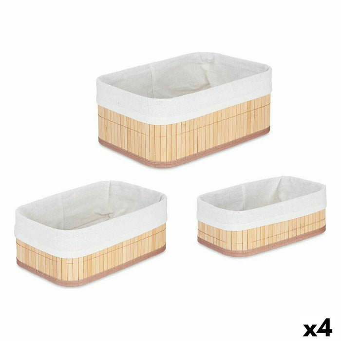 Комплект Кутии за Подреждане една върху друга Kipit BA1317-437 BA1317-437 31 x 12 x 21 cm 4 броя