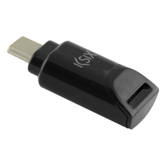 Адаптер за Micro SD към USB-C KSIX Черен