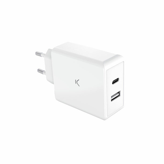Зарядно за стена KSIX Бял 65 W