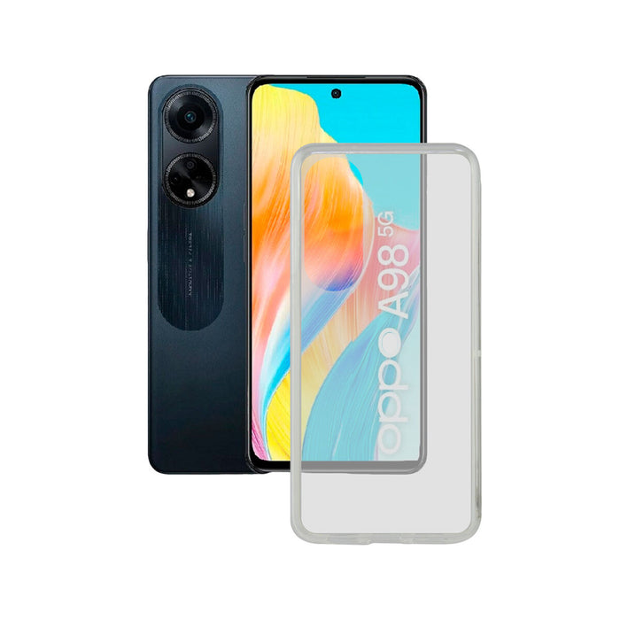 Калъф за мобилен телефон KSIX Oppo A98 Прозрачен OPPO Oppo A98
