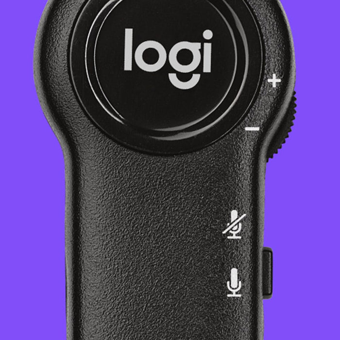Слушалки с микрофон Logitech Бял