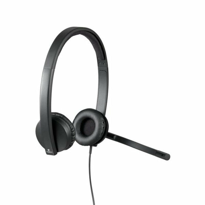 Слушалки с микрофон Logitech 981-000575 Черен