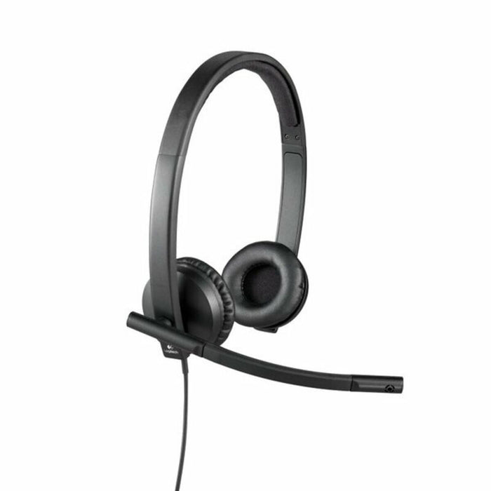 Слушалки с микрофон Logitech 981-000575 Черен
