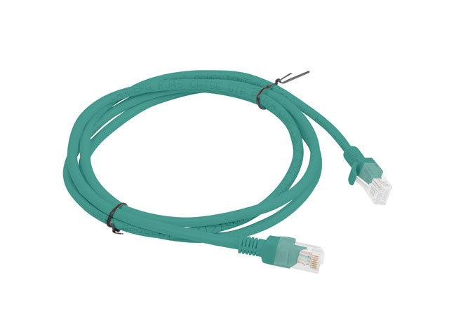 PATCHCORD KAT.6 UTP 1.5M ZIELONY FLUKE ПРЕМИНА LANBERG 10-PACK