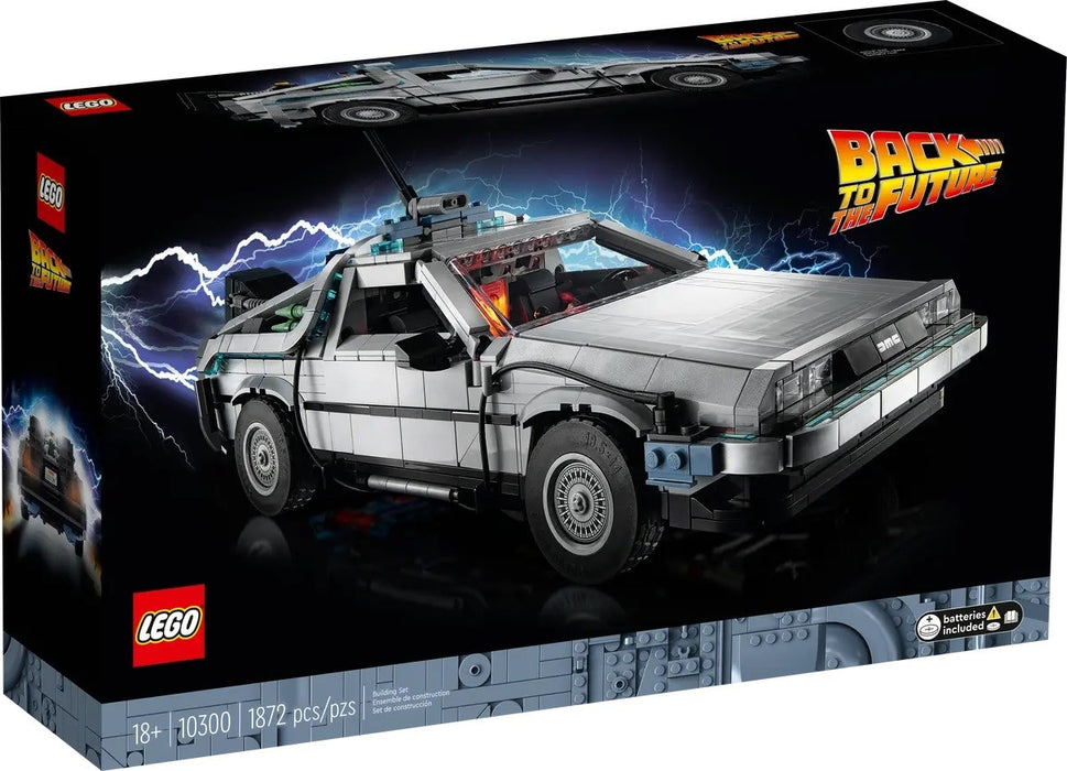 LEGO ICONS 10300 МАШИНА НА ВРЕМЕТО ОТ ОБРАТНО В БЪДЕЩЕТО