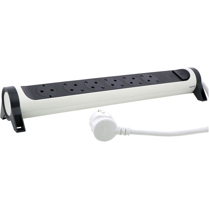 РАЗКЛОНИТЕЛ ИНДИКАТОР И ЗАЩИТА LEGRAND 6 ГНЕЗДА / 1.5М ВЪРТЯЩ 694526