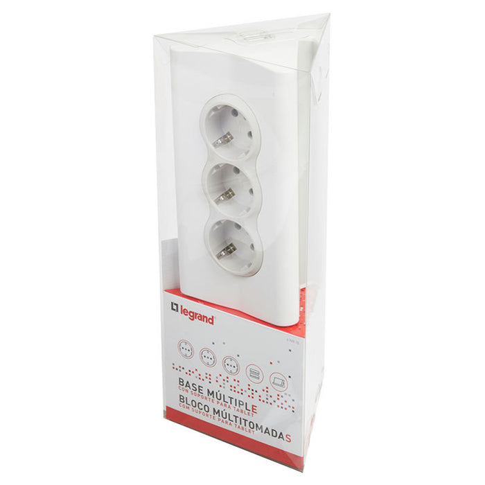 РАЗКЛОНИТЕЛ LEGRAND 3ГН. 1,5М. 2USB