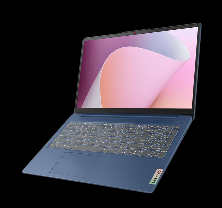 Lenovo IdeaPad Slim 3 7320U Ноутбук 39,6 cm (15,6") Full HD AMD Ryzen™ 3 8 GB DDR5-SDRAM 512 GB SSD Wi-Fi 5 (802.11ac) Windows 11 Home Blue