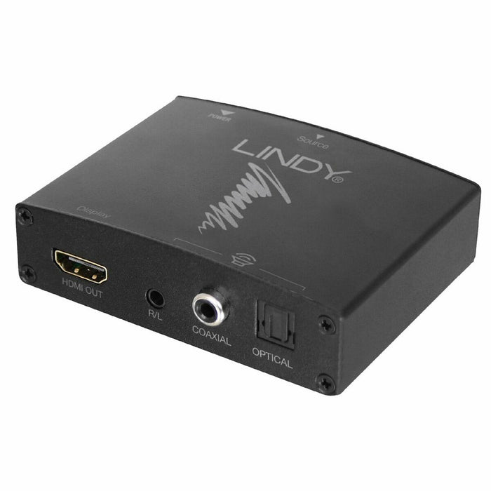 Aудио конвертор LINDY 38167 Черен