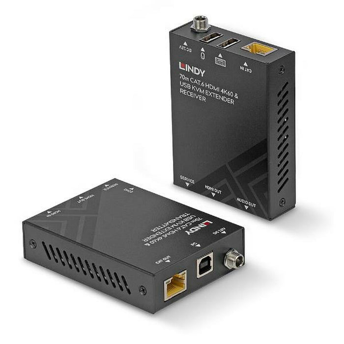 HDMI суич LINDY 39383 Сив