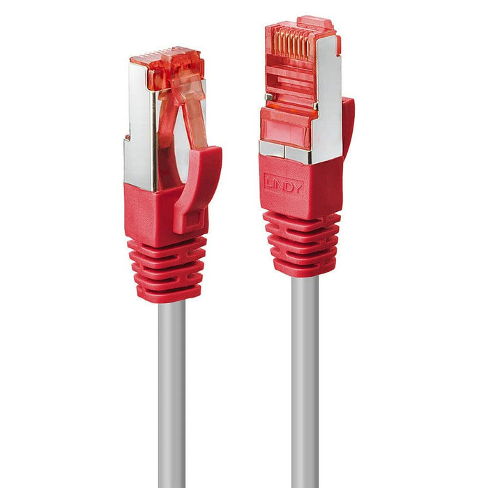 UTP категория 6 твърд мрежови кабел LINDY 47838 2 m Сив 1 броя