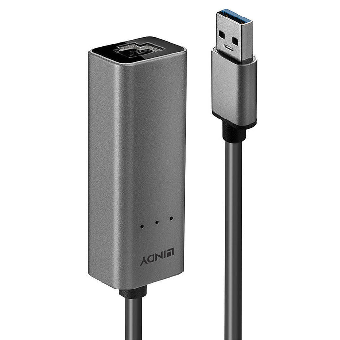 USB 3.0 към Гигабайт Ethernet Преобразувател LINDY 43313