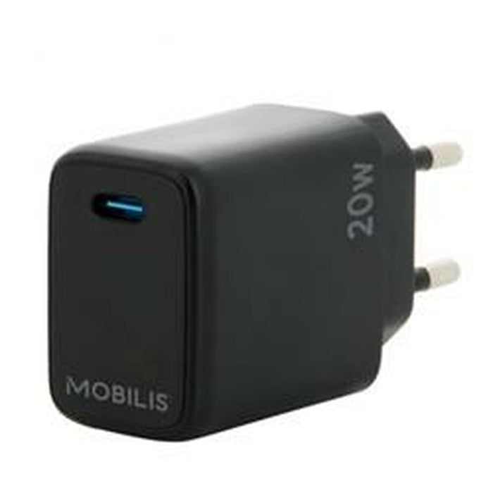 Зарядно за стена Mobilis 001361 Черен 20 W