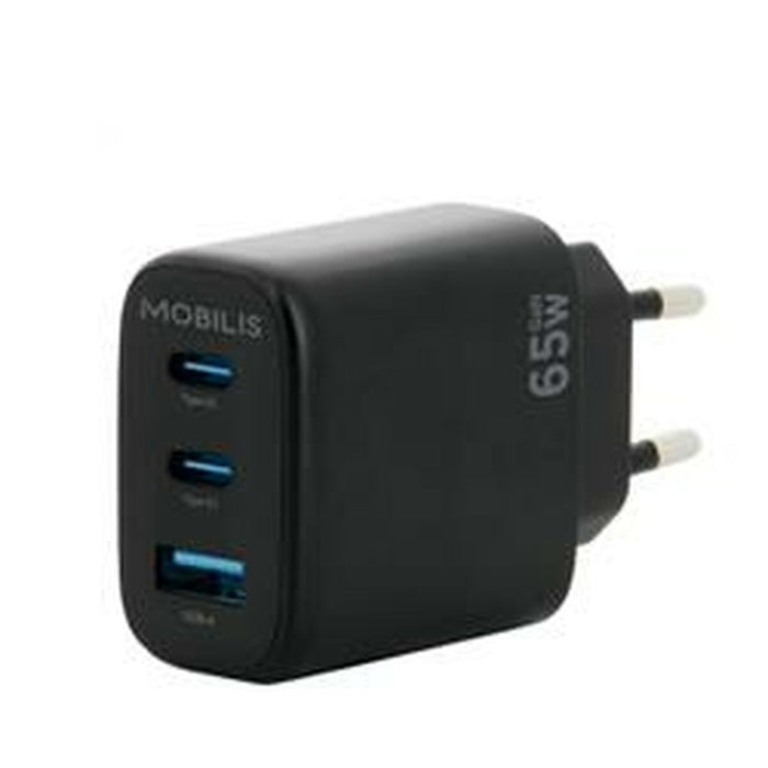 Зарядно за стена Mobilis 001364 Черен 65 W