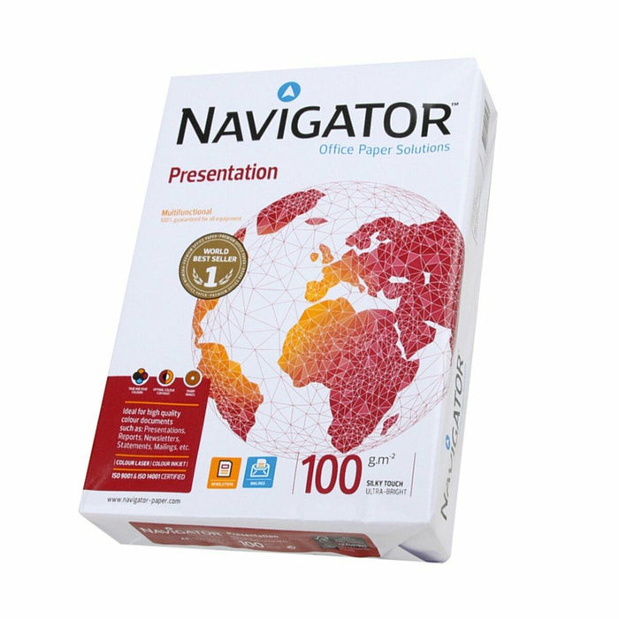Хартия за Печат Navigator Presentation Бял A4 5 Части