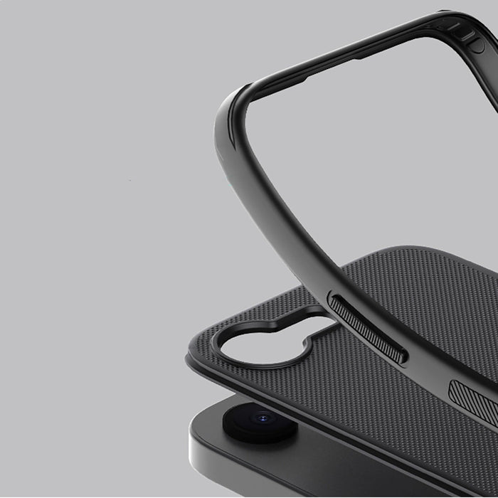 Магнитен калъф Nillkin Super Frosted Shield Pro за iPhone 16e - черен