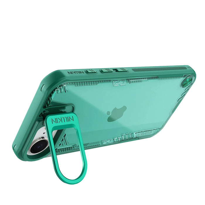 Калъф Nillkin Iceblade Prop със стойка за iPhone 16e - зелен