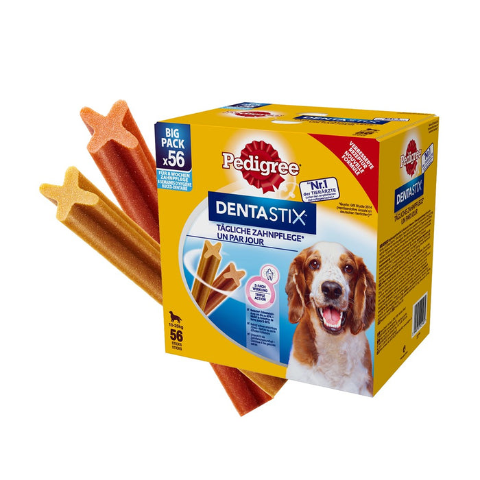 Pedigree DentaStix 1,44 кг говеждо, пилешко за възрастни
