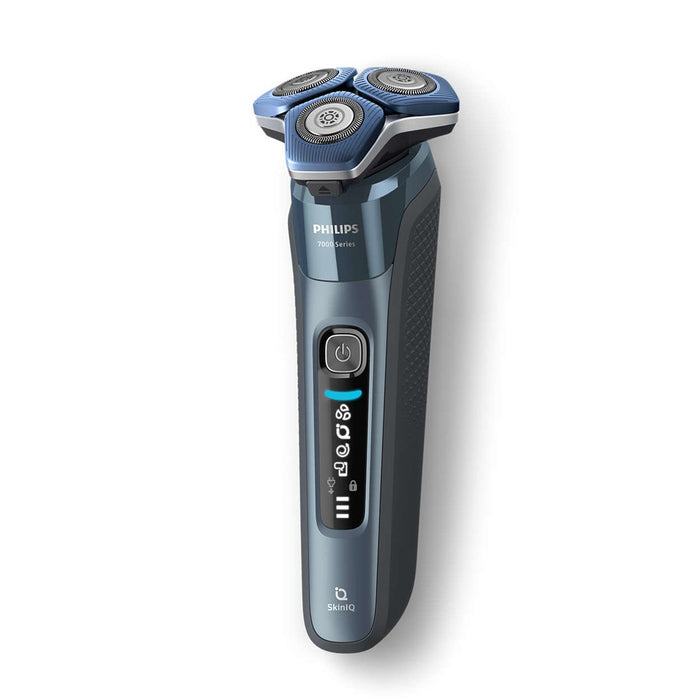 Philips SHAVER Series 7000 S7882/55 Електрическа самобръсначка за мокро и сухо, почистваща капсула и торбичка