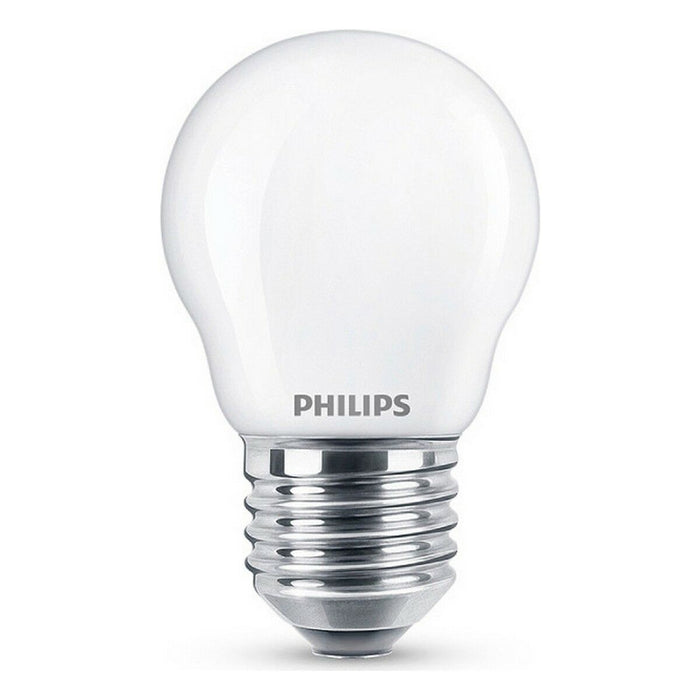 LED крушка Philips Сферичен E 6,5 W E27 806 lm 4,5 x 7,8 cm (4000 K)