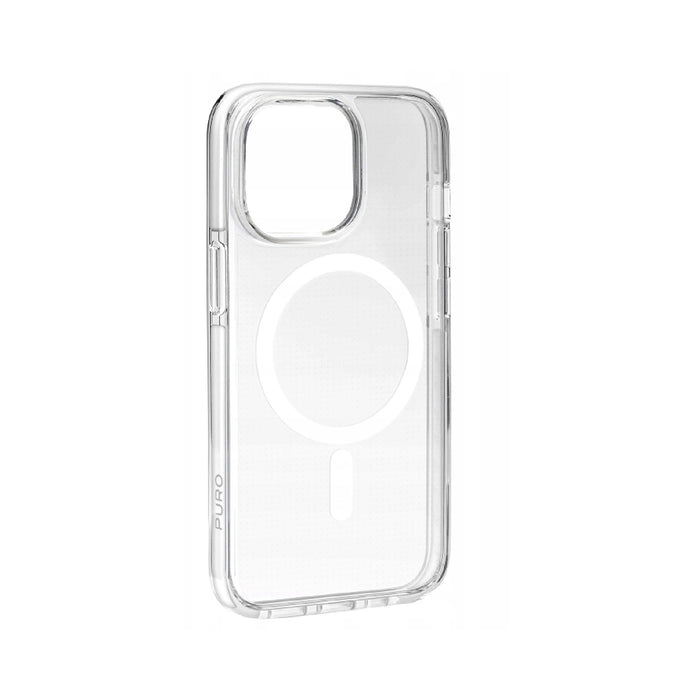 Puro Cover в TPU+PC "LITE MAG" с Magsafe за iPhone 16E, прозрачен