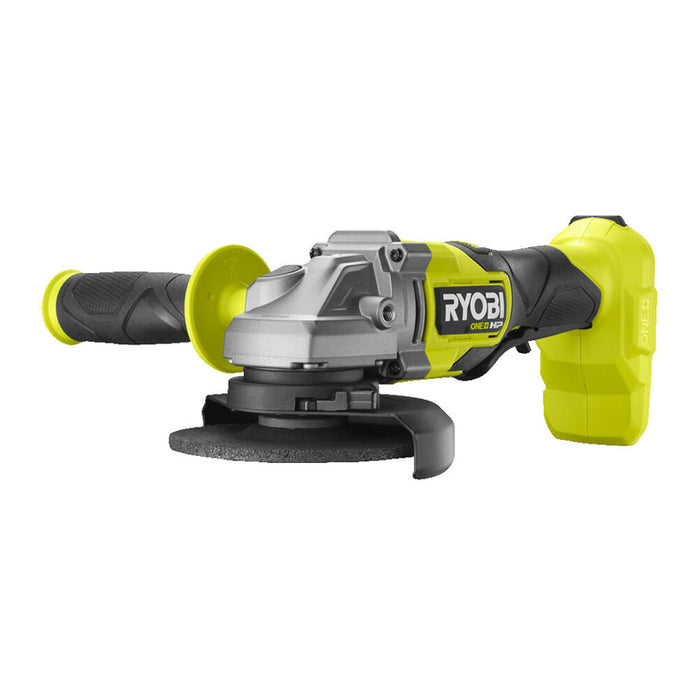 АКУМУЛАТОРЕН БЕЗЧЕКОВ ЪГЛОШЛАЙФ RYOBI RAG18X-0 18 V, 125 мм, БЕЗ БАТЕРИЯ И ЗАРЯДНО