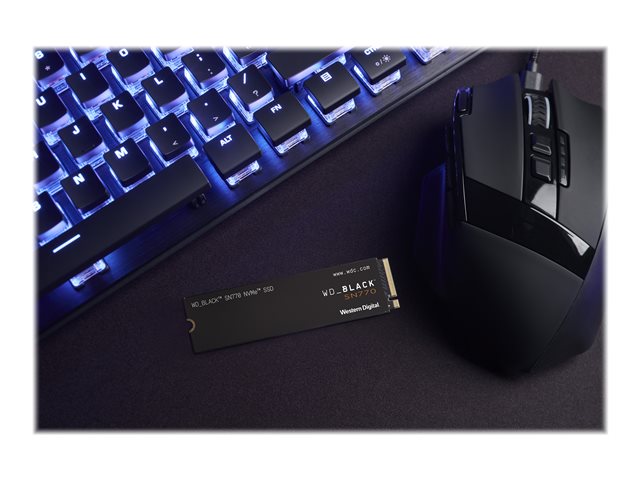 WD Black SSD SN770 NVMe 2TB PCIe Gen4 16GT/s M.2 2280